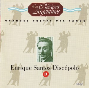 cover Grandes poetas del tango II: Enrique Santos Discépolo