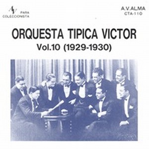 CD cover CTA-110 Orquesta Típica Victor