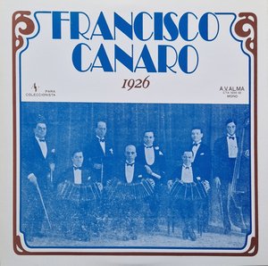 CD cover CTA-5060 Francisco Canaro 1926